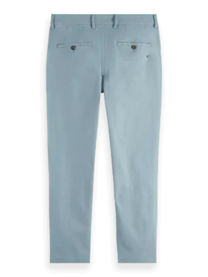 Alternative view of Scotch & Soda 178366: Drift regular tapered twill chino-Bay blue