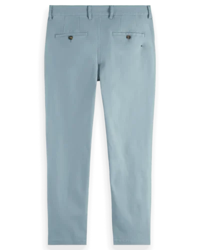 Alternative view of Scotch & Soda 178366: Drift regular tapered twill chino-Bay blue