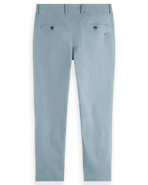 Alternative view of Scotch & Soda 178366: Drift regular tapered twill chino-Bay blue