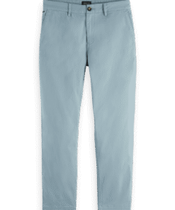 Scotch & Soda 178366: Drift regular tapered twill chino-Bay blue