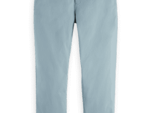 Scotch & Soda 178366: Drift regular tapered twill chino-Bay blue