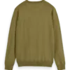 Scotch & Soda 178523 : Essential Pullover Crewneck, Moss green - Image 2