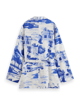 Alternative view of Scotch & Soda 177606 : Printed pyjama blazer