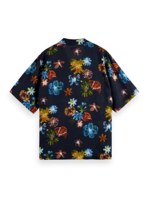 Alternative view of Scotch & Soda 178430: Short sleeve  shirt ,Night flower