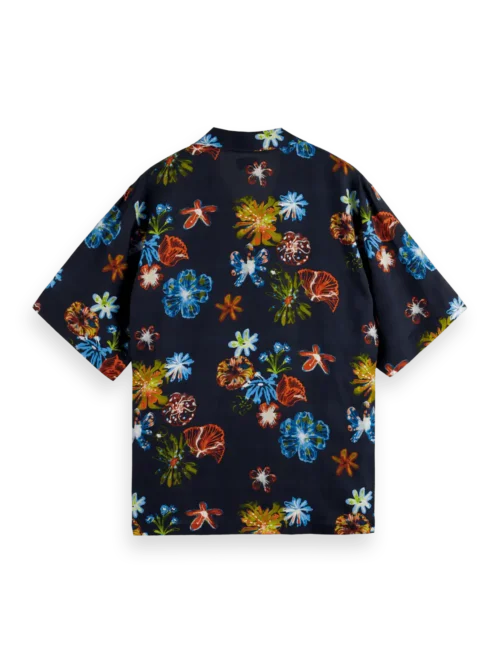 Alternative view of Scotch & Soda 178430: Short sleeve  shirt ,Night flower