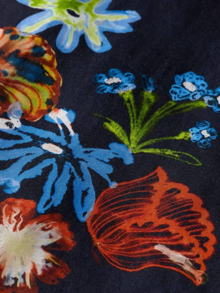 Scotch & Soda 178430: Short sleeve  shirt ,Night flower - Image 3