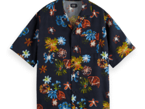 Scotch & Soda 178430: Short sleeve  shirt ,Night flower