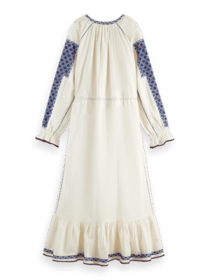 Alternative view of Scotch & Soda 177739 : Maxi dress with embroidery details, Soft ice