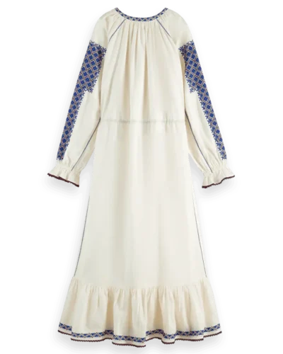 Alternative view of Scotch & Soda 177739 : Maxi dress with embroidery details, Soft ice