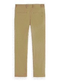 Alternative view of Scotch & Soda 179179: Drift Cotton blend tapered twill chino-Sand