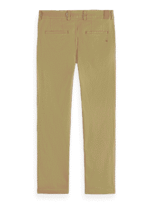 Alternative view of Scotch & Soda 179179: Drift Cotton blend tapered twill chino-Sand