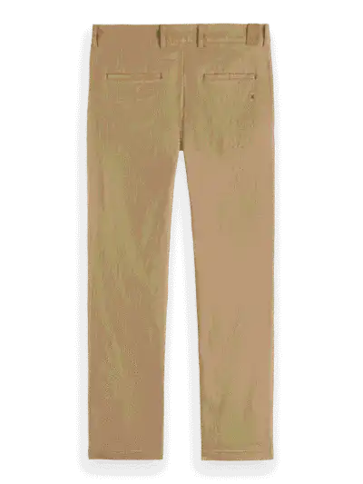 Alternative view of Scotch & Soda 179179: Drift Cotton blend tapered twill chino-Sand
