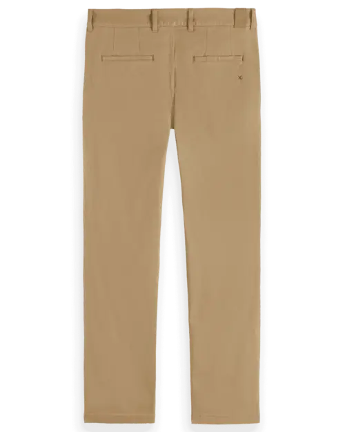Alternative view of Scotch & Soda 179179: Drift Cotton blend tapered twill chino-Sand