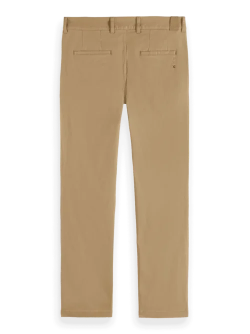 Alternative view of Scotch & Soda 179179: Drift Cotton blend tapered twill chino-Sand