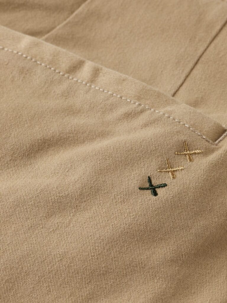 Scotch & Soda 179179: Drift Cotton blend tapered twill chino-Sand - Image 3