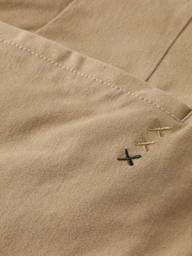 Scotch & Soda 179179: Drift Cotton blend tapered twill chino-Sand - Image 3