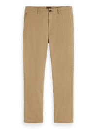 Scotch & Soda 179179: Drift Cotton blend tapered twill chino-Sand