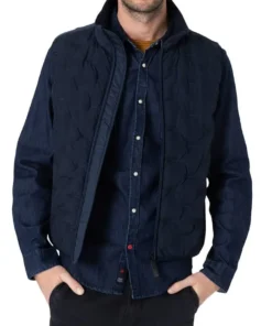 Timezone : Bonded Vest, Hybrid quilted vest