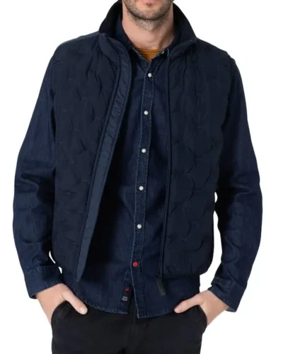 Timezone : Bonded Vest, Hybrid quilted vest