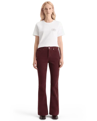 Scotch & Soda 178121 The Charm high-rise classic flared jeans