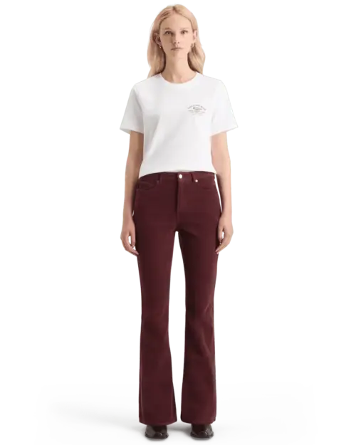 Scotch & Soda 178121 The Charm high-rise classic flared jeans