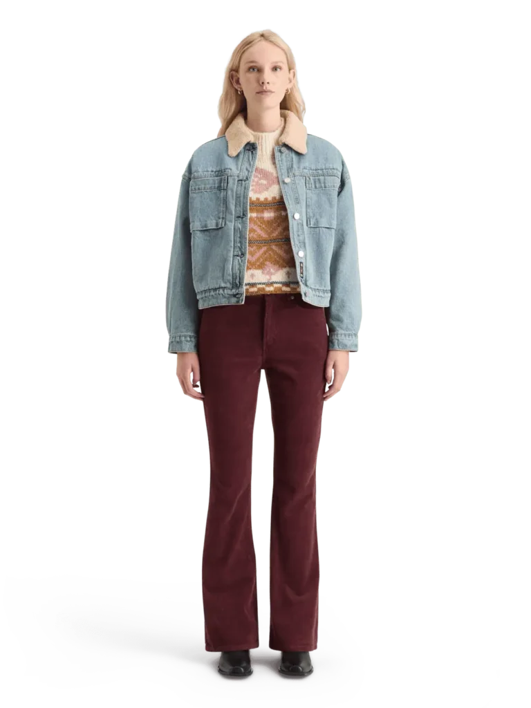 Scotch & Soda 178121 The Charm high-rise classic flared jeans - Image 5