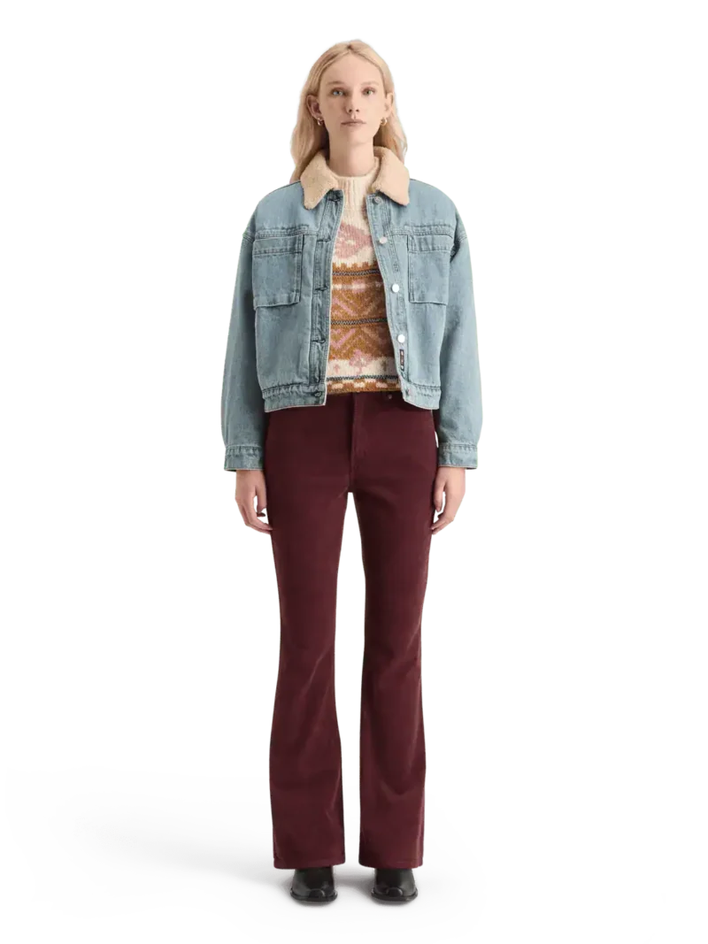 Scotch & Soda 178121 The Charm high-rise classic flared jeans - Image 5