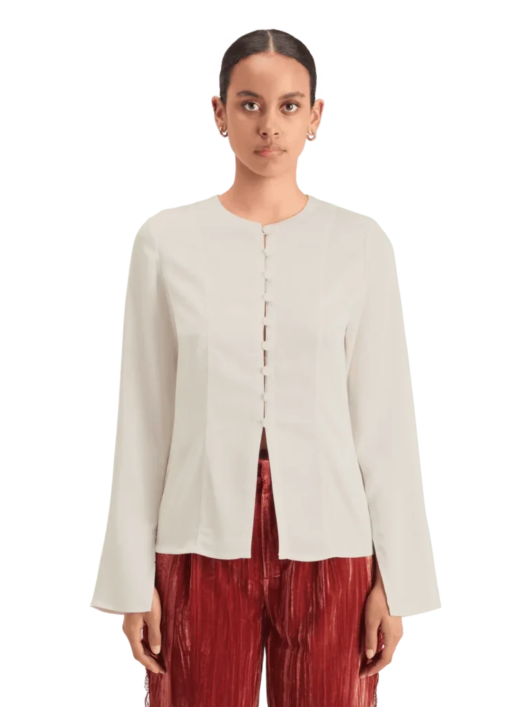 Scotch & Soda Button Down Crepe shirt - Image 2