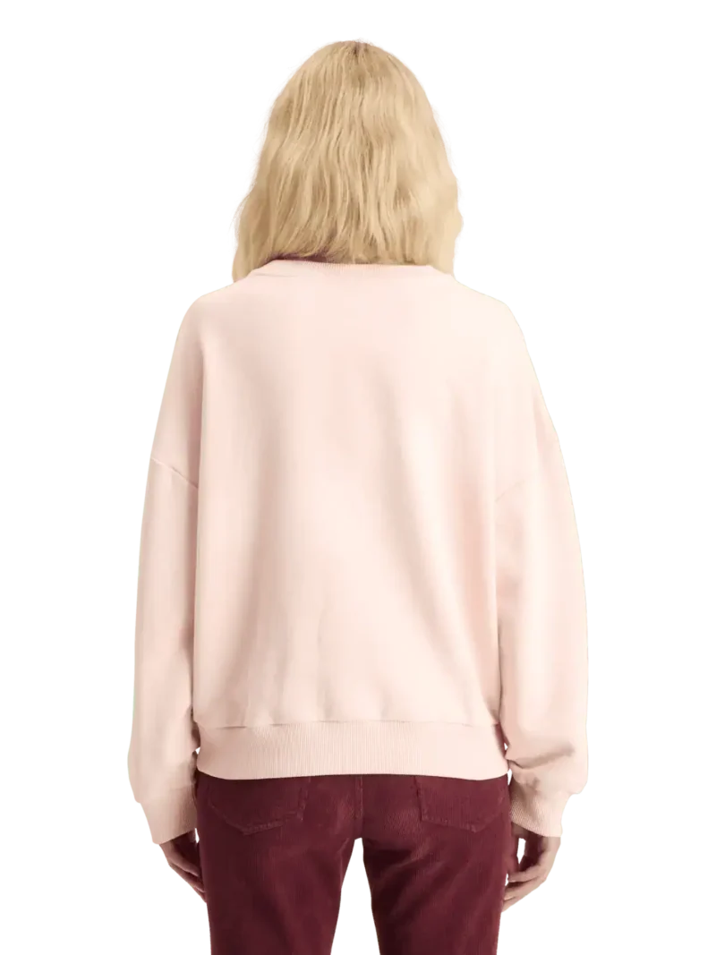 Scotch & Soda 178169 Boyfriend fit Sweatshirt - Image 4
