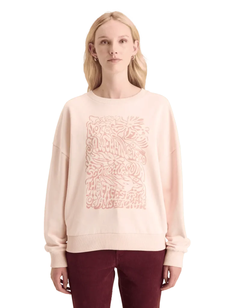 Scotch & Soda 178169 Boyfriend fit Sweatshirt