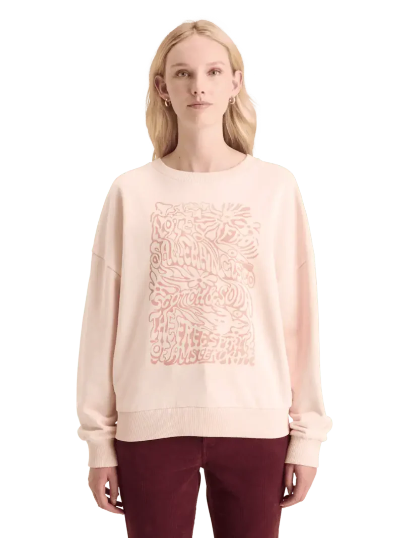 Scotch & Soda 178169 Boyfriend fit Sweatshirt