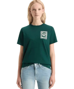 Scotch & Soda Chest artwork relaxed fit T-shirt