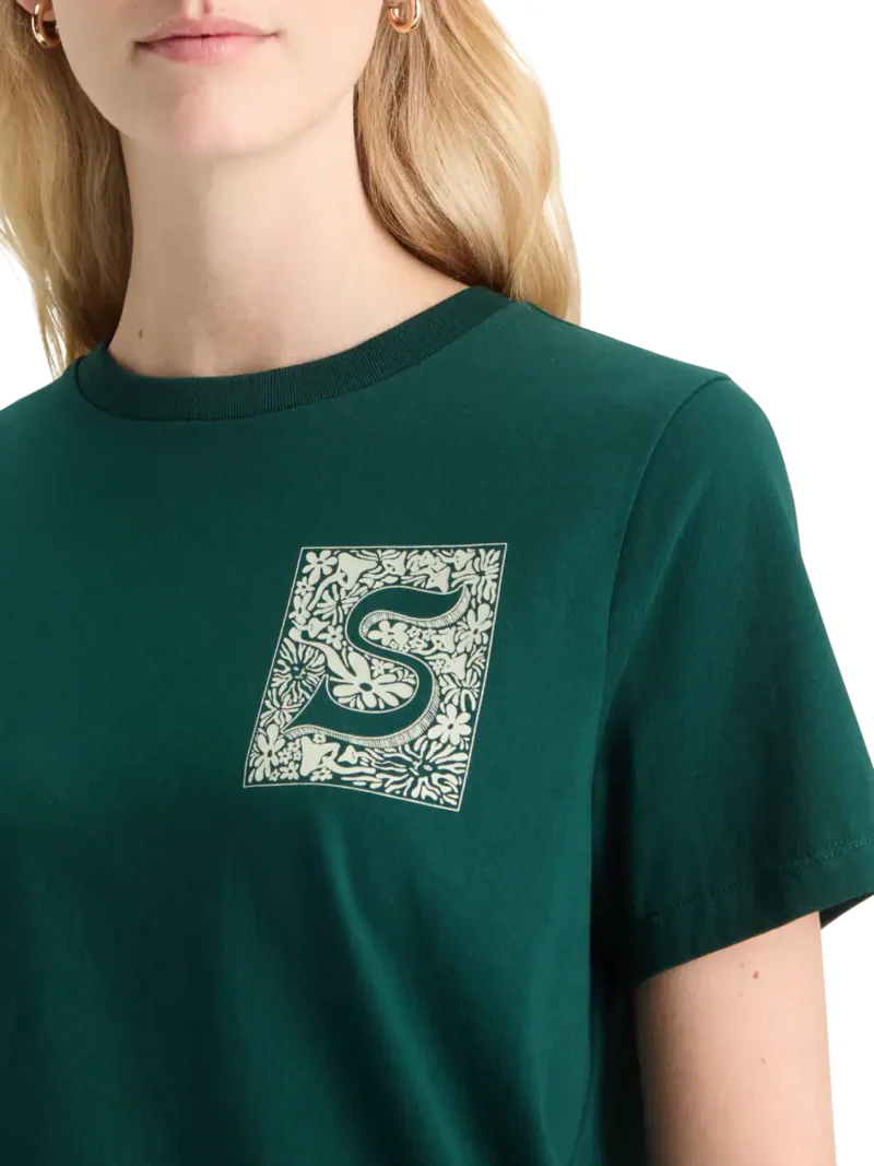 Scotch & Soda Chest artwork relaxed fit T-shirt - Image 3
