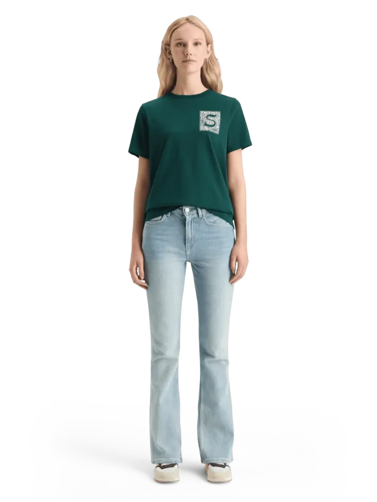 Scotch & Soda Chest artwork relaxed fit T-shirt - Image 2