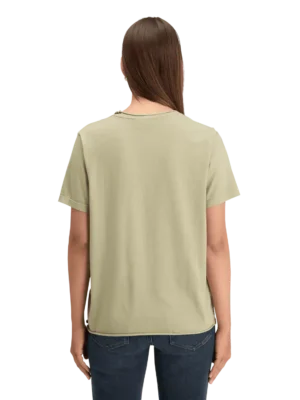 Alternative view of Scotch & Soda 178186 Washed Relaxed fit T-shirt with chest Embroidery