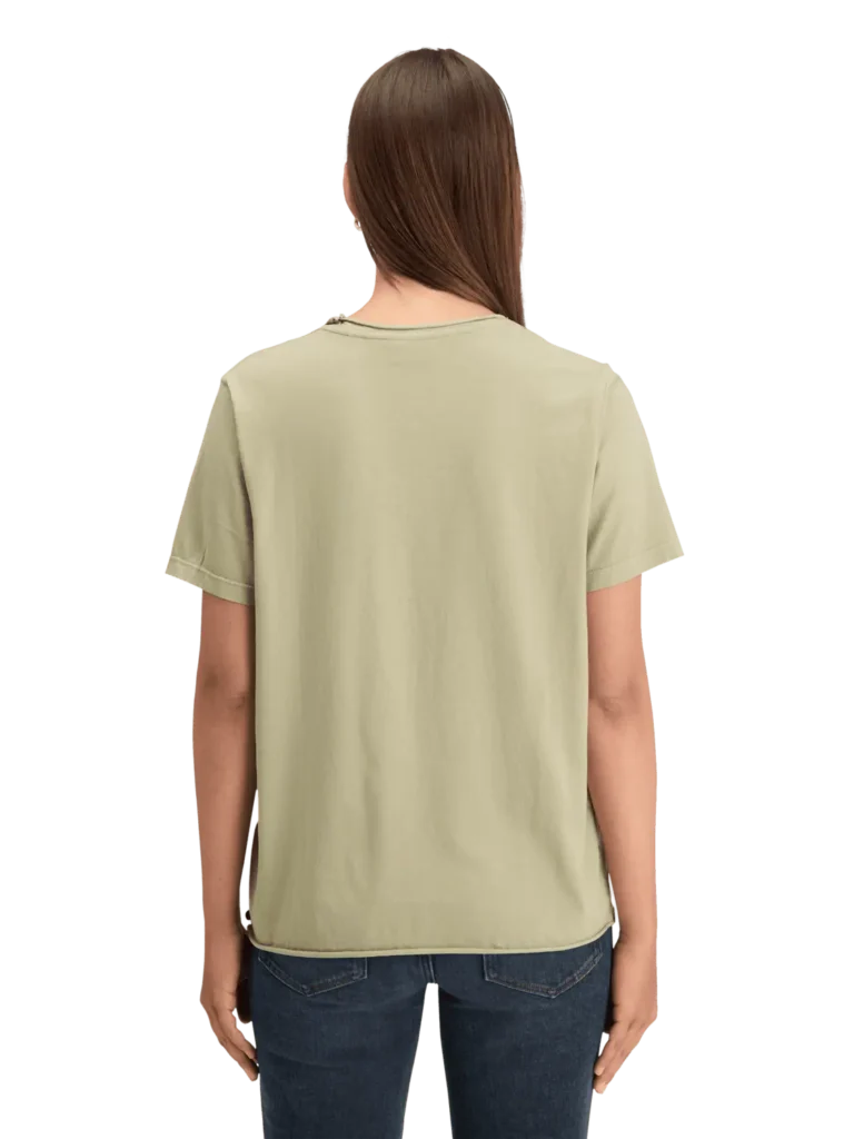 Scotch & Soda 178186 Washed Relaxed fit T-shirt with chest Embroidery - Image 2