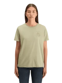 Scotch & Soda 178186 Washed Relaxed fit T-shirt with chest Embroidery