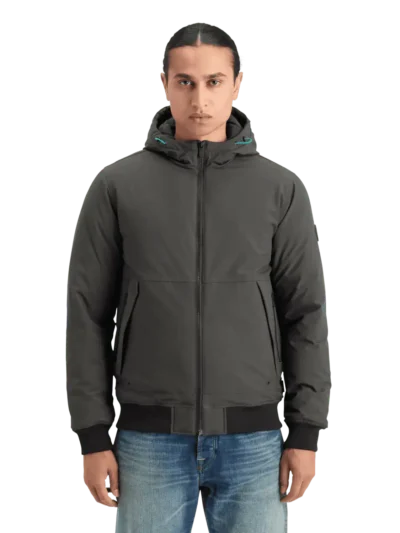 Alternative view of Scotch & Soda 178599 Classic Stretch Hooded Softshell Jacket