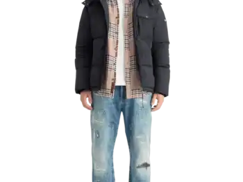 Scotch & Soda 178601 Hooded Puffer Jacket
