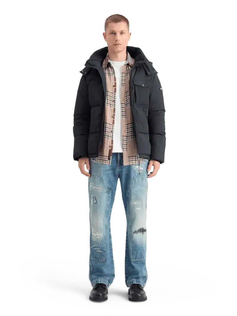 Scotch & Soda 178601 Hooded Puffer Jacket