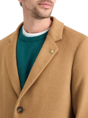 Alternative view of Scotch & Soda 178614 Wool classic Overcoat