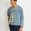 Scotch & Soda 178621 Cord collar indigo teddy jacket