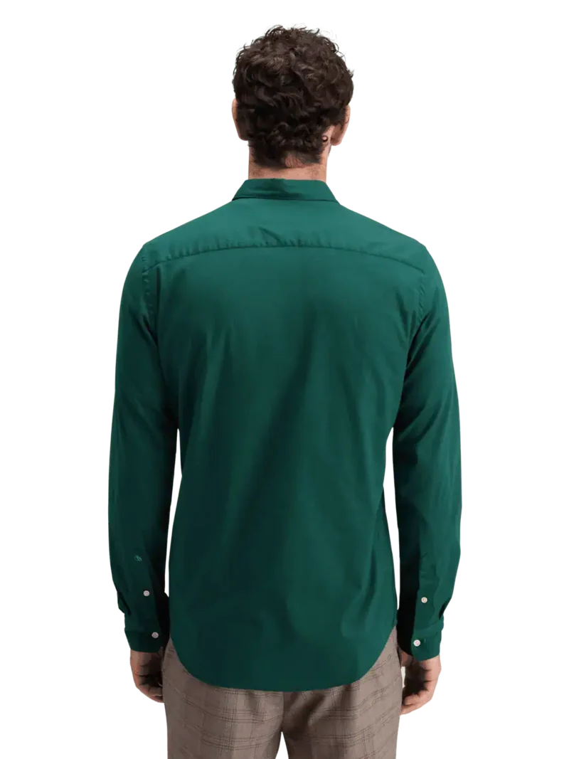 Scotch & Soda 178703 Essential poplin solid shirt - Image 3