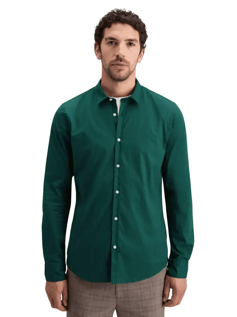 Scotch & Soda 178703 Essential poplin solid shirt