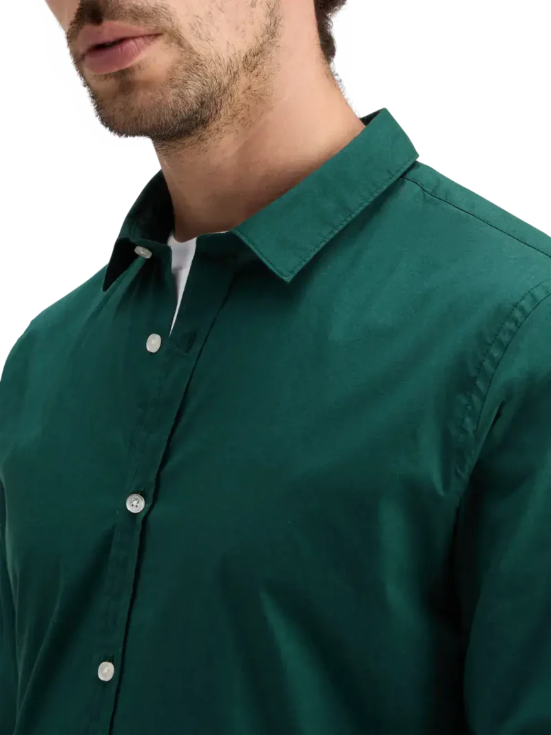 Scotch & Soda 178703 Essential poplin solid shirt - Image 4