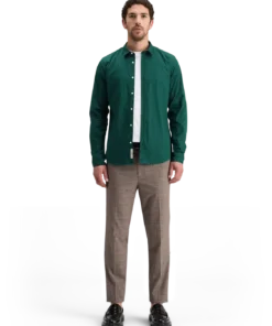 Alternative view of Scotch & Soda 178703 Essential poplin solid shirt