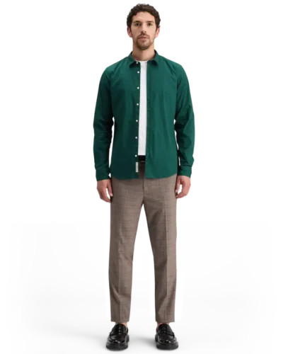 Alternative view of Scotch & Soda 178703 Essential poplin solid shirt