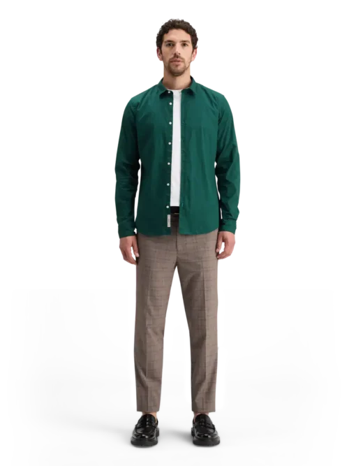 Alternative view of Scotch & Soda 178703 Essential poplin solid shirt