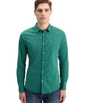 Scotch & Soda 178704 Essential poplin stripe shirt