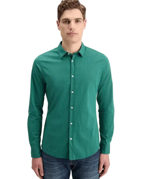 Scotch & Soda 178704 Essential poplin stripe shirt